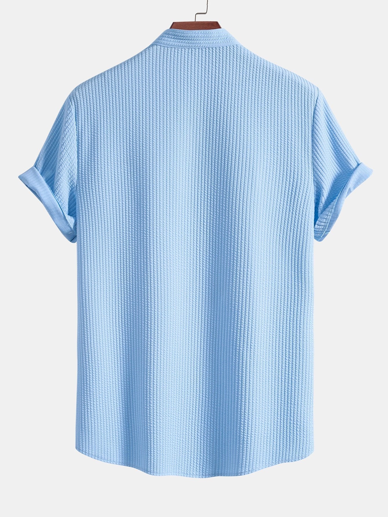 Cecil | Men's Muscle Fit Ribbed Summer Shirt