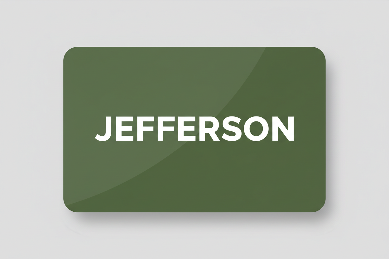 Jefferson Gift Card