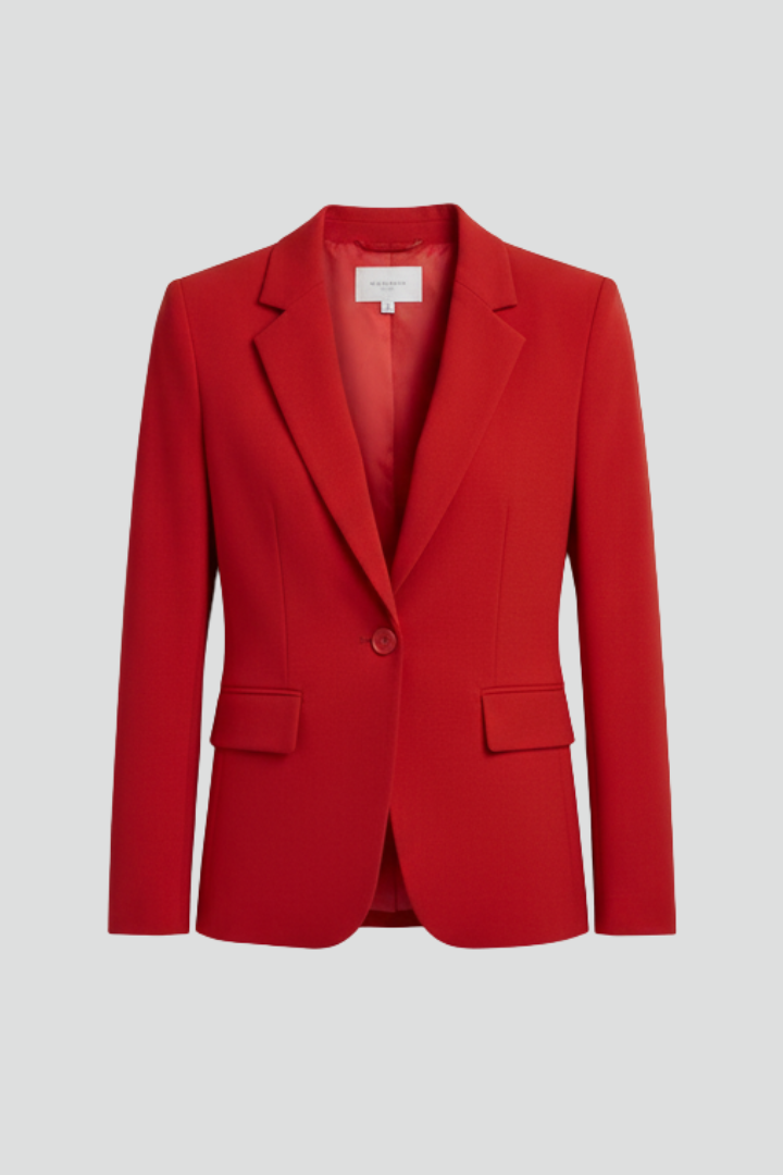Audrey | Women's Notched Lapel Single Button Blazer