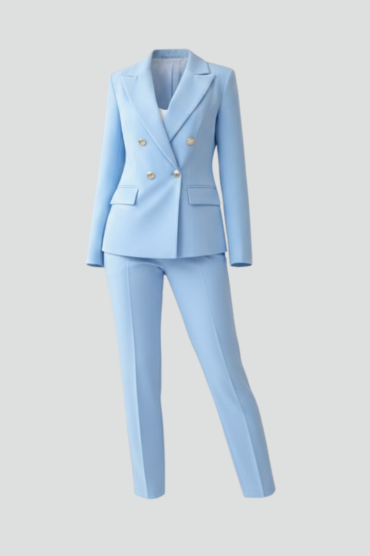 Eleanor | Women's Notched Lapel Pant Suit Set