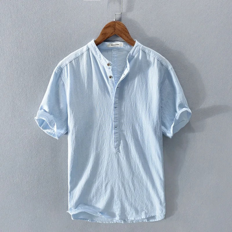 Londen | Men's Open Collar Shirt