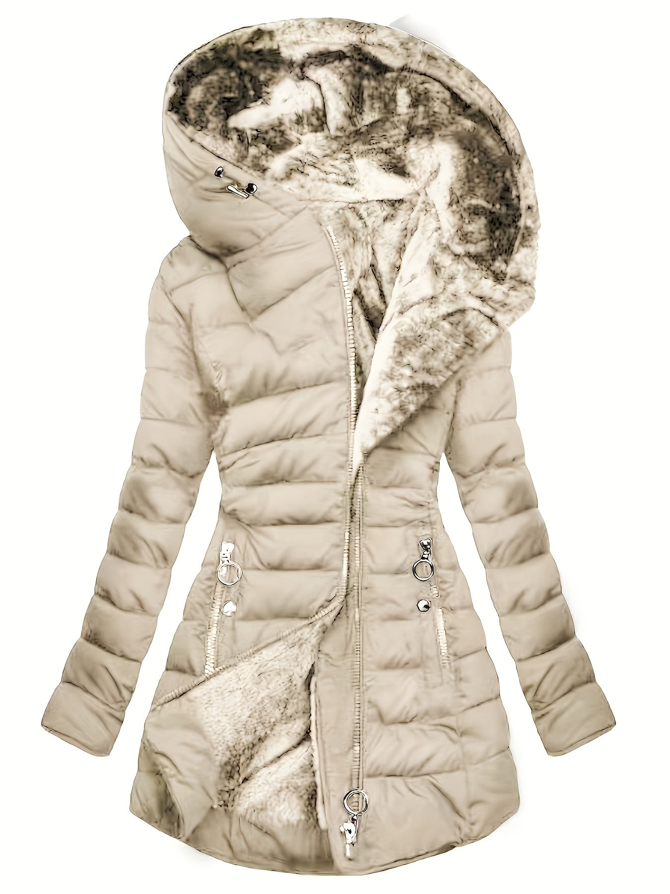 Robyn | Women's Hooded Loose Fit Winter Jacket