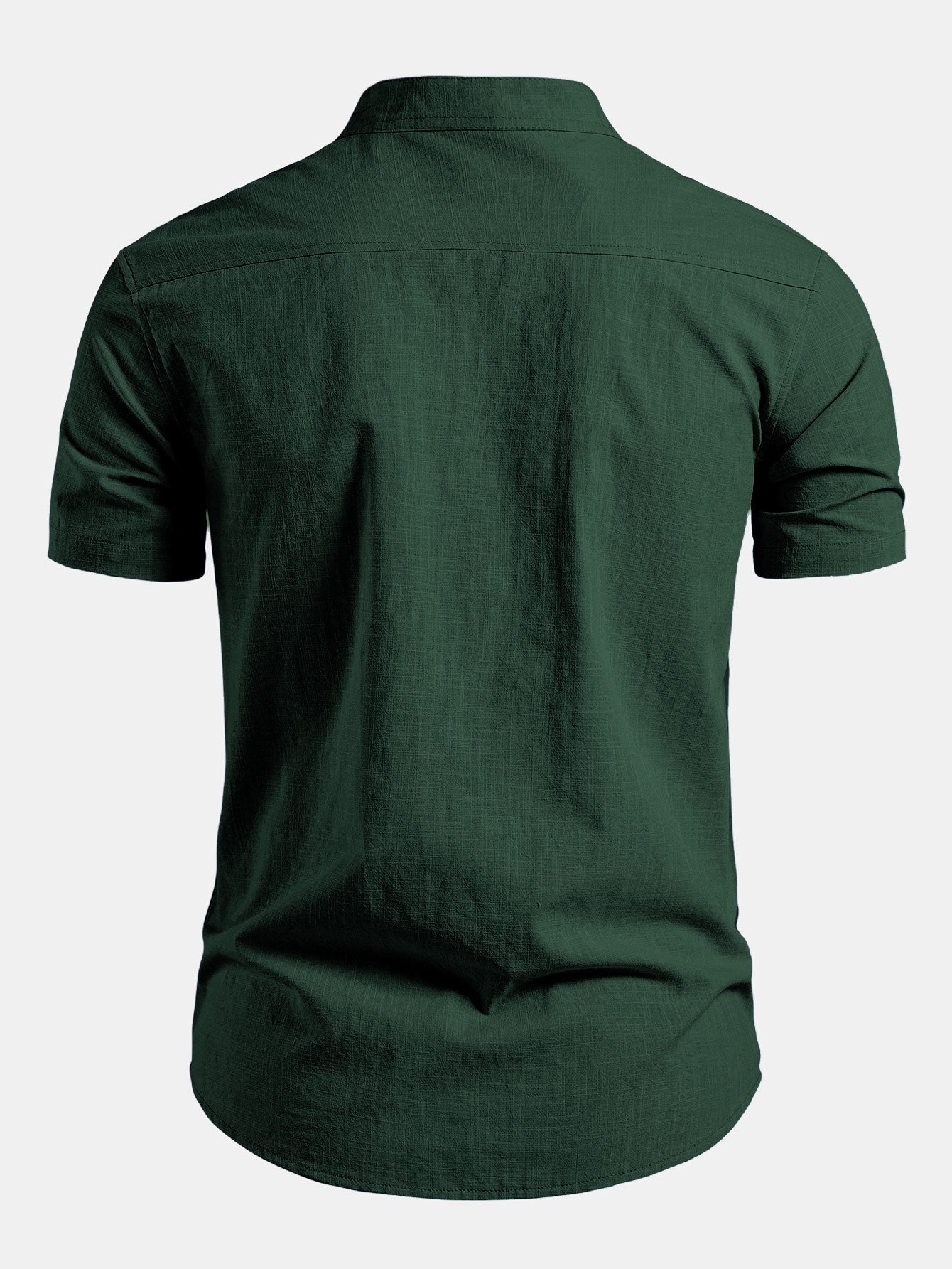Digby | Men's Stand Collar Short Sleeve Summer Shirt