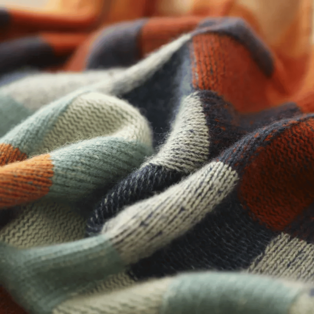 Opal | Women's Patchwork Turtleneck Jumper