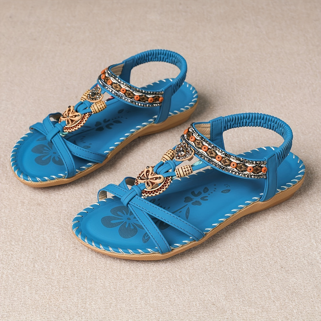Wren | Women's Boho Flat Summer Sandals