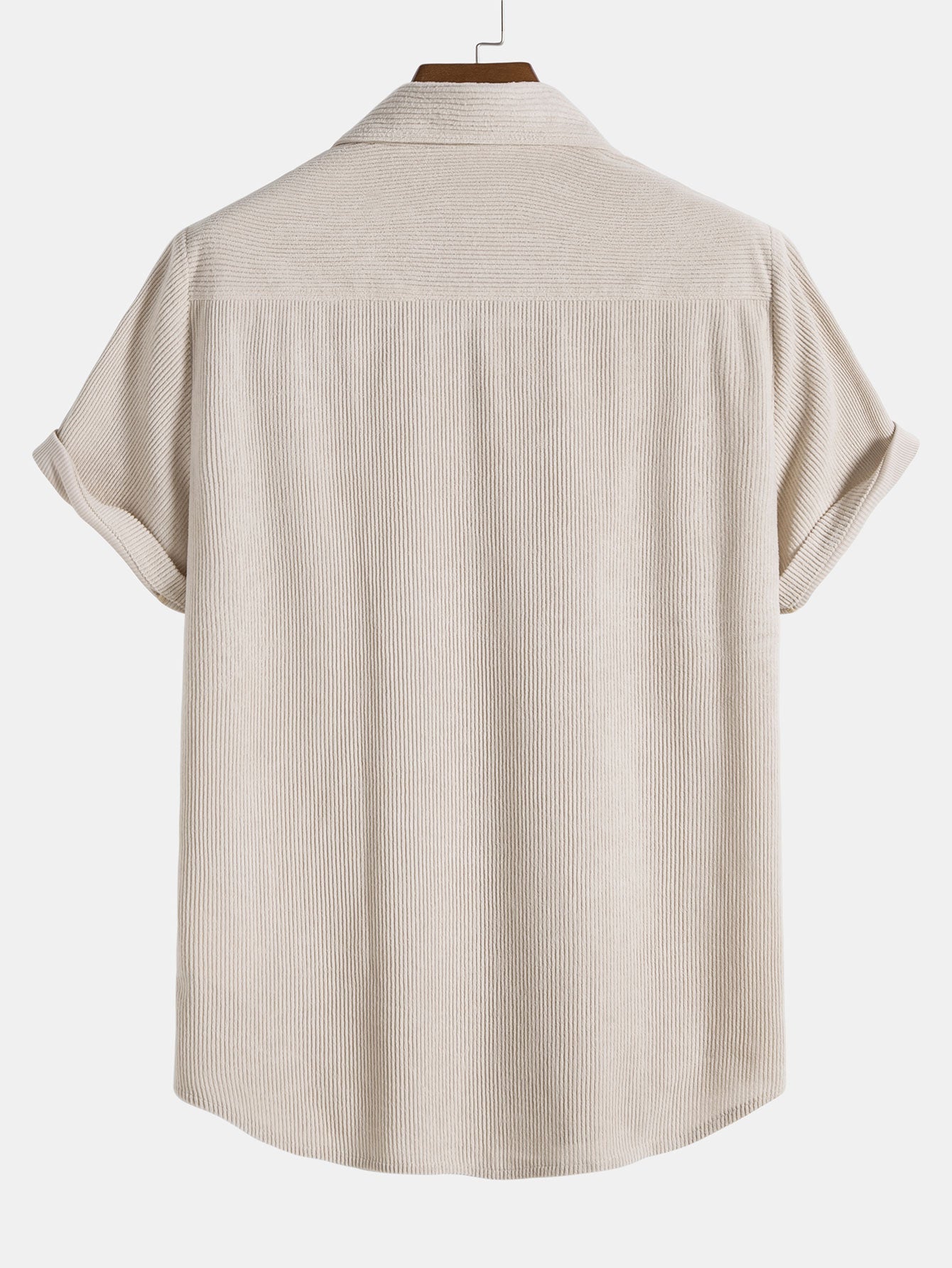 Ambrose | Men's Geometric Eyelet Cuban Collar Shirt