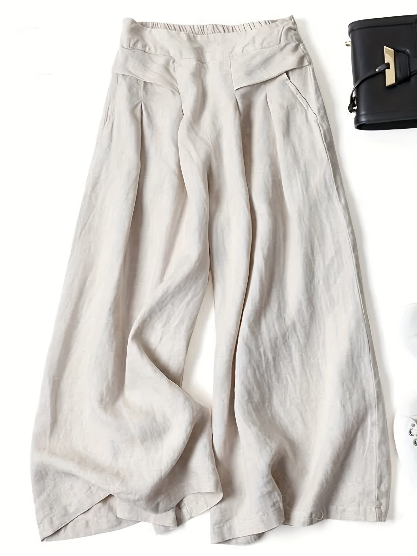 Tilly | Women's Wide-Leg Ankle Summer Trousers