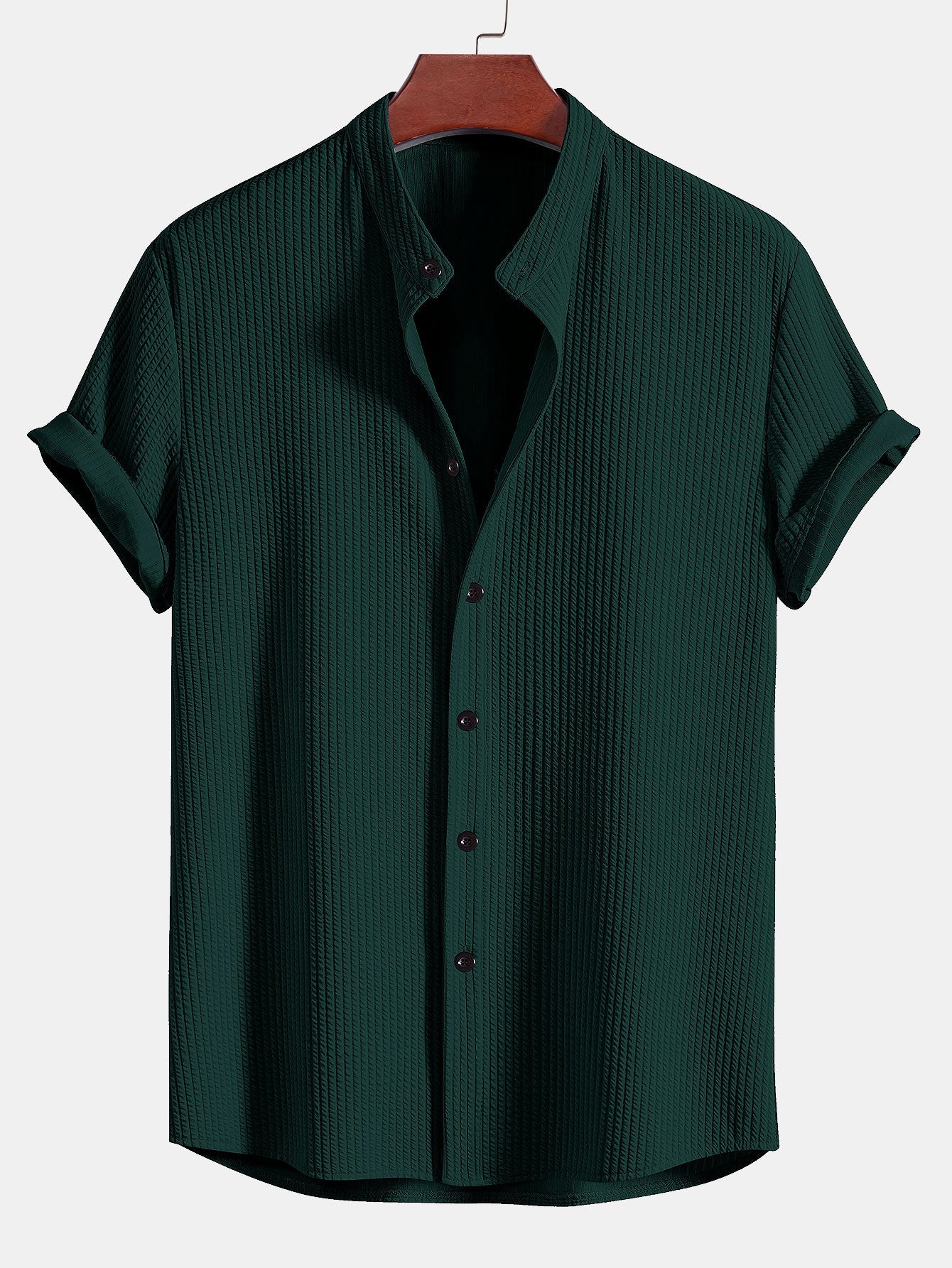 Cecil | Men's Muscle Fit Ribbed Summer Shirt