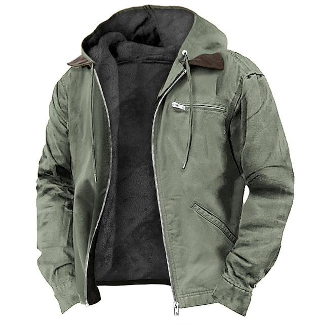 Alec | Men's Waterproof Hooded Jacket