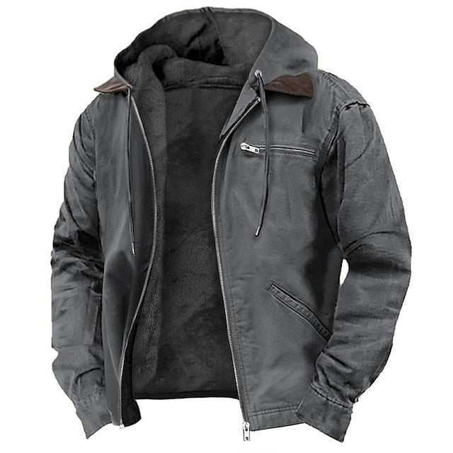 Alec | Men's Waterproof Hooded Jacket