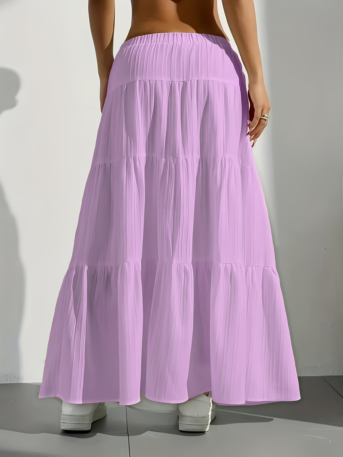 Lilian | Women's Tie-Back Flared Summer Skirt
