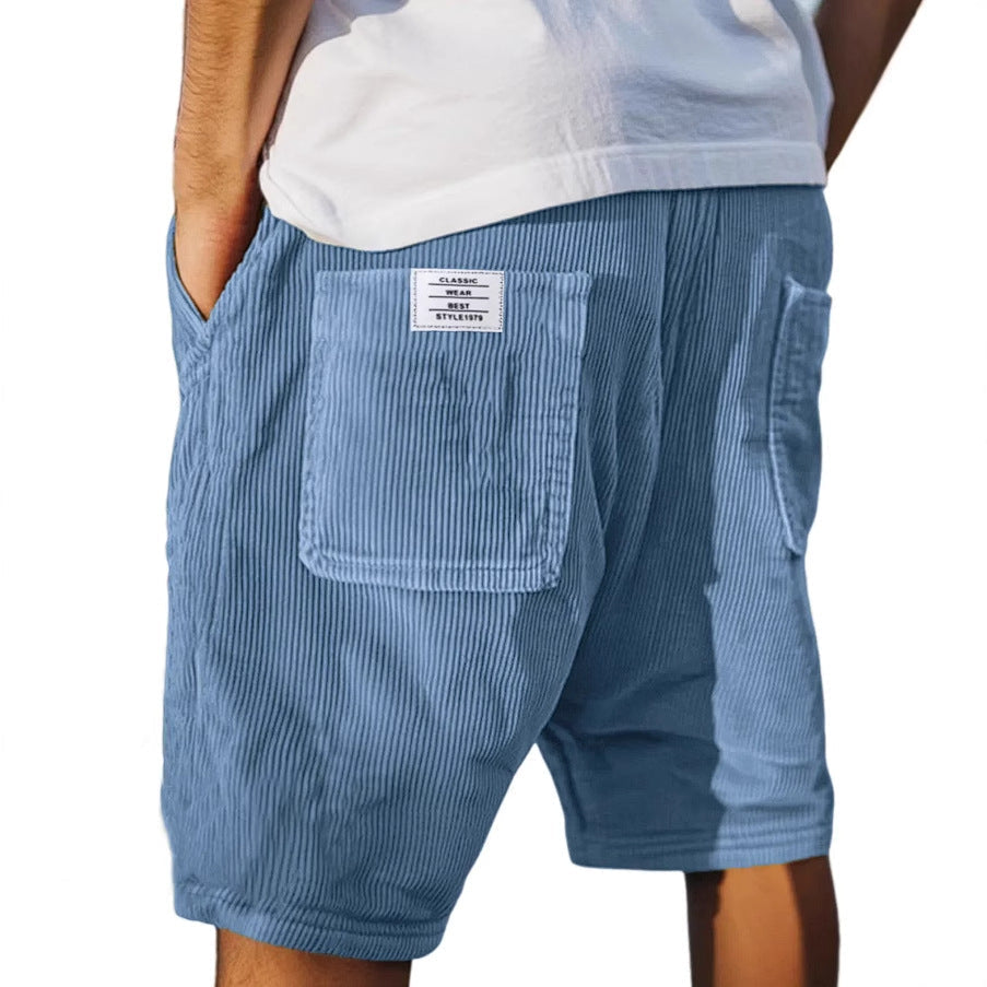 Theo | Men's Textured Casual Shorts