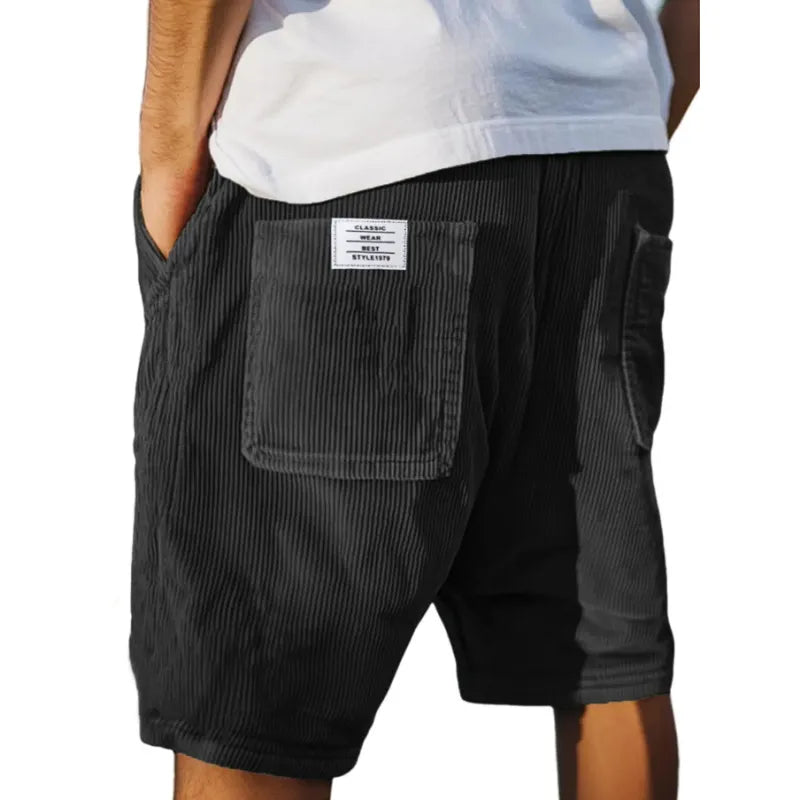 Theo | Men's Textured Casual Shorts