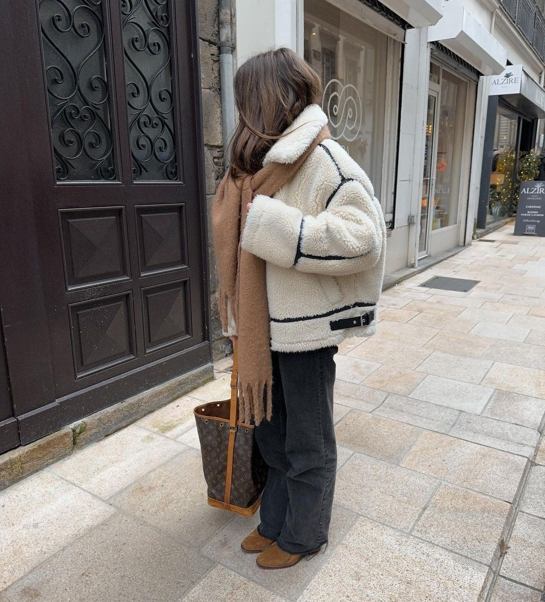 Cynthia | Women's Oversized Teddy Jacket