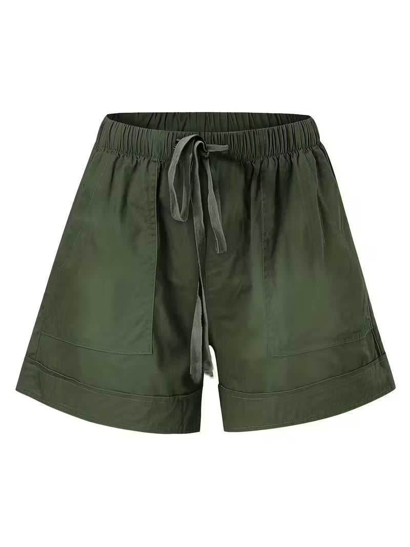 Delia | Women's Drawstring Loose Fit Summer Shorts