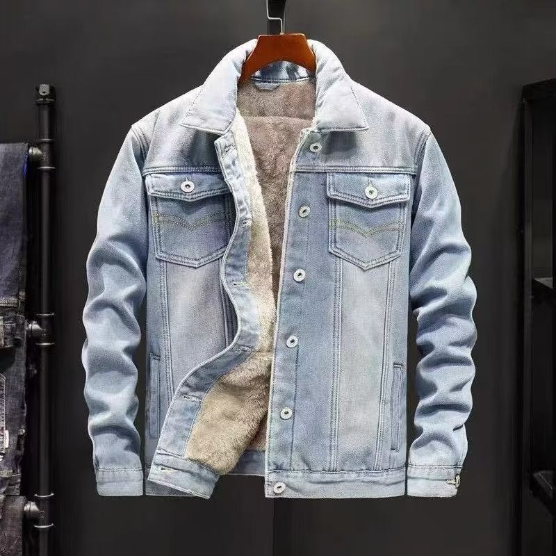 Edmund | Men's Fleece-Lined Trucker Jacket