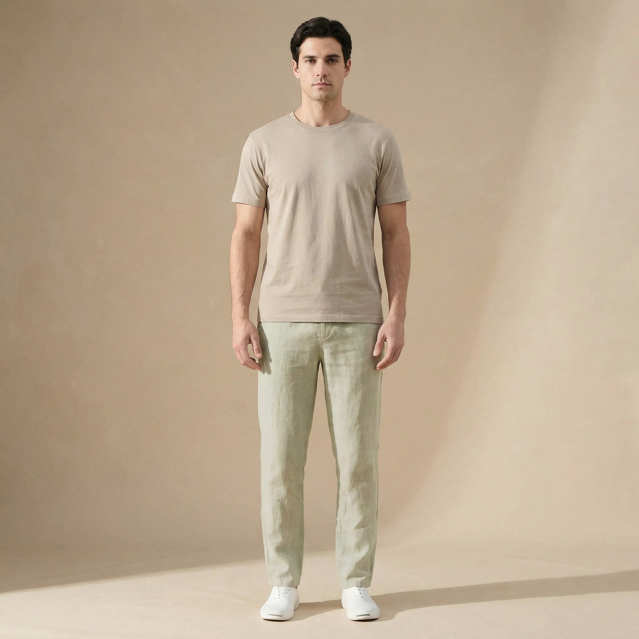 Edward | Men's Straight Leg Summer Trousers