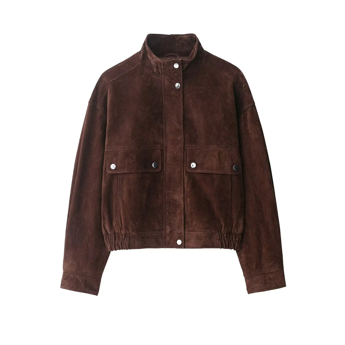 Eleanor | Women's Cropped Autumn Bomber Jacket