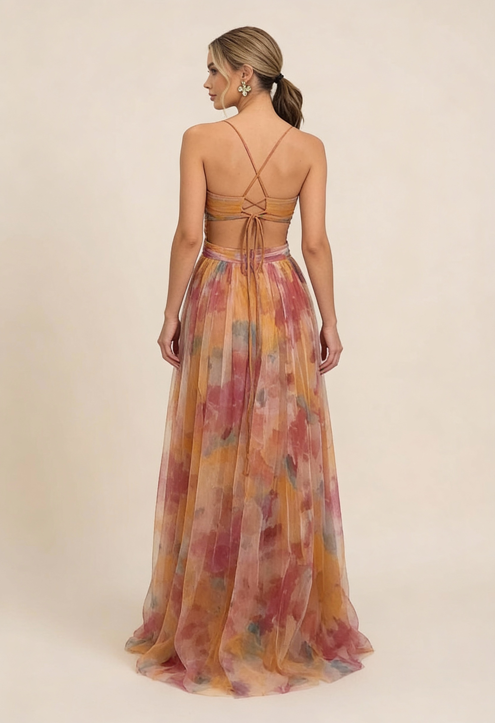Elena | Elegant Sleeveless Maxi Dress for Special Occasions