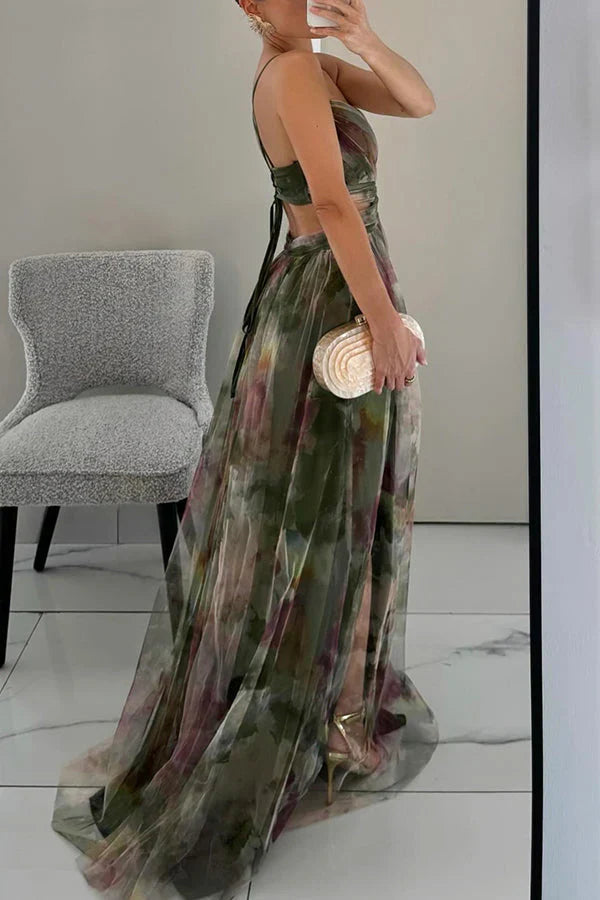 Elena | Elegant Sleeveless Maxi Dress for Special Occasions