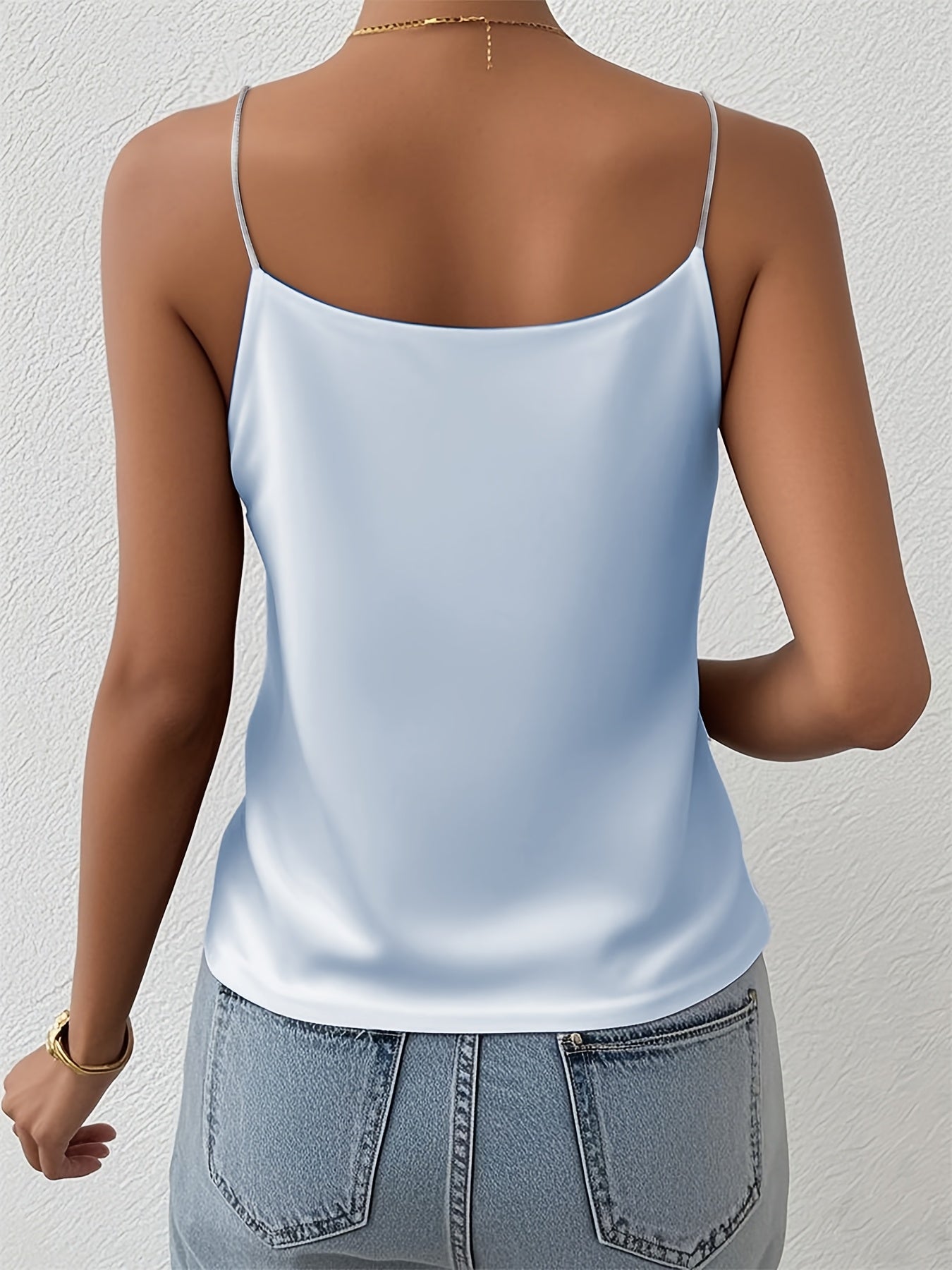 Eline | Women's Strappy Glossy Summer Camisole