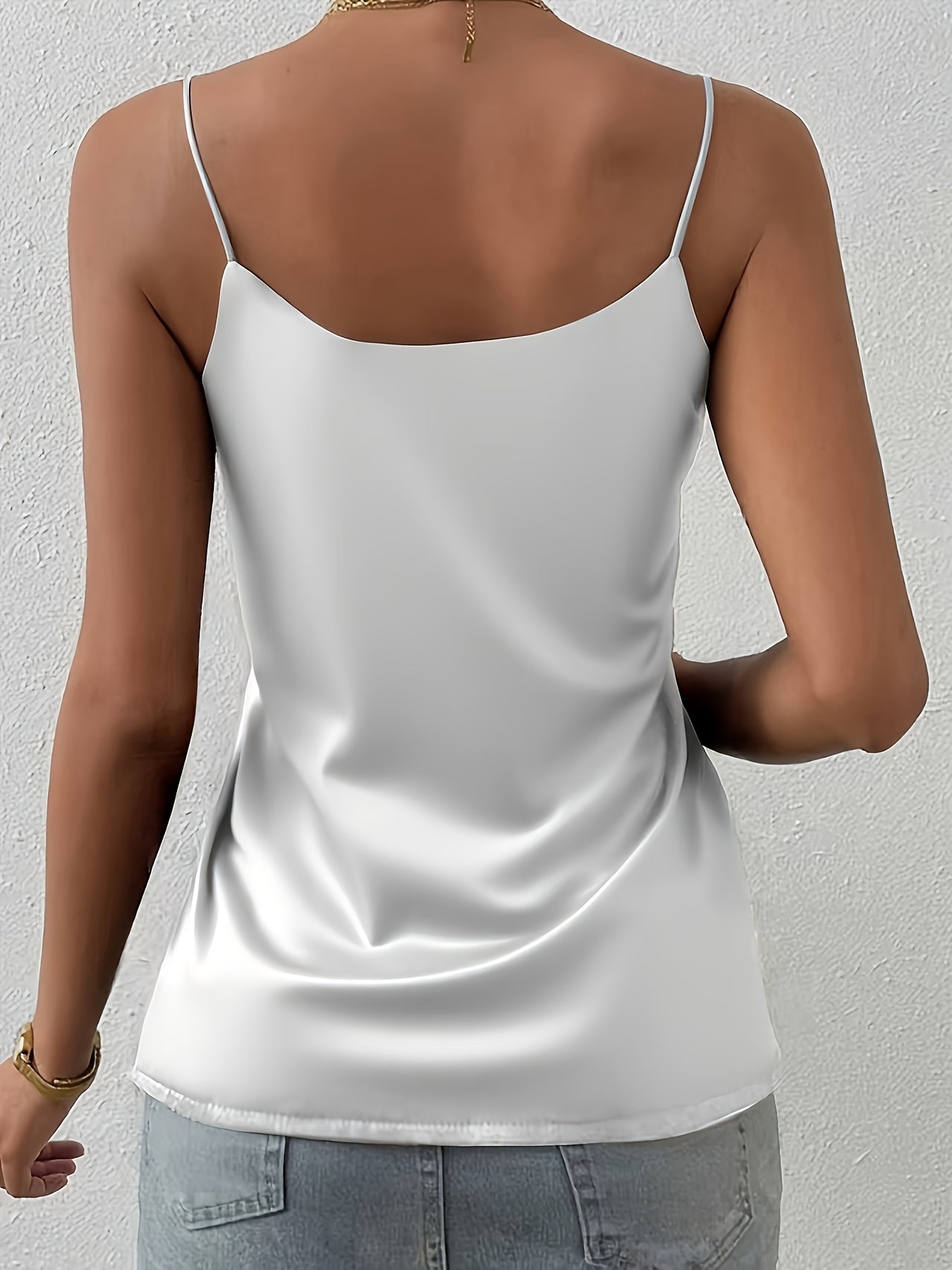 Eline | Women's Strappy Glossy Summer Camisole