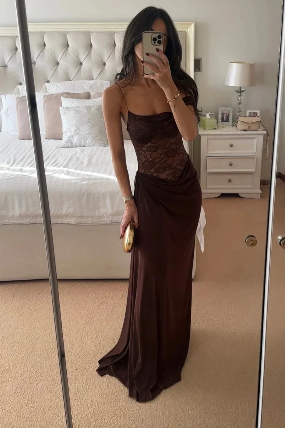 Emily | Women's Elegant Lace Maxi Summer Dress