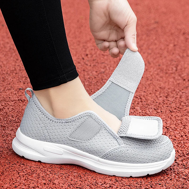 Gwendolyn | Women's Adjustable Strap Orthopedic Trainers