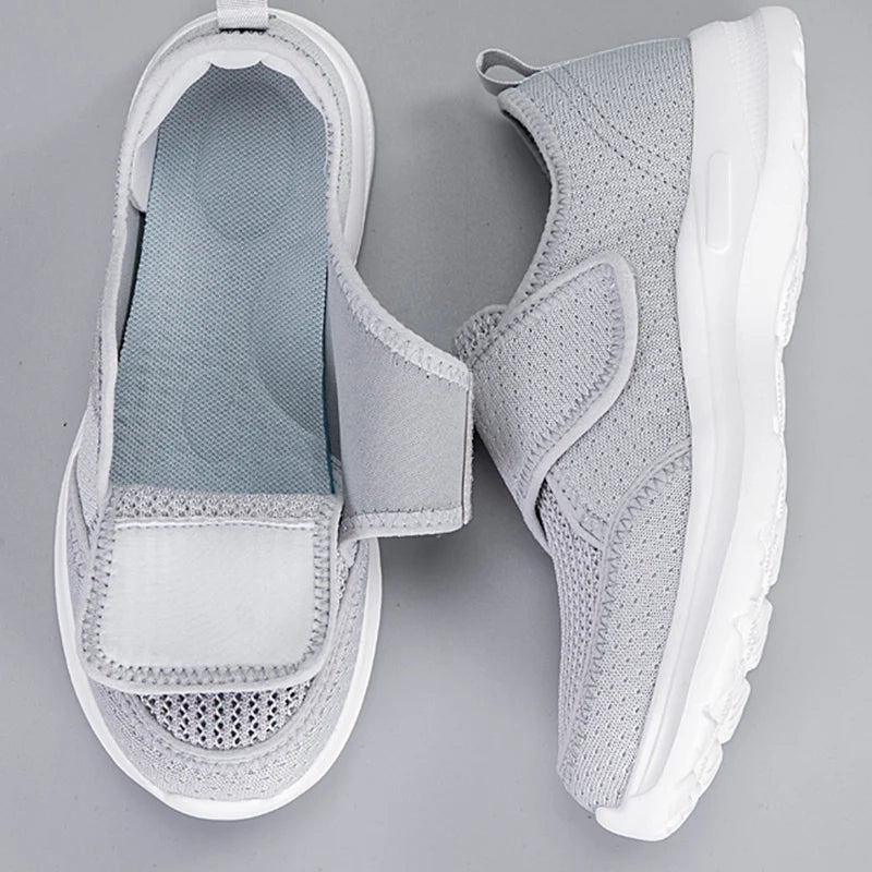 Gwendolyn | Women's Adjustable Strap Orthopedic Trainers