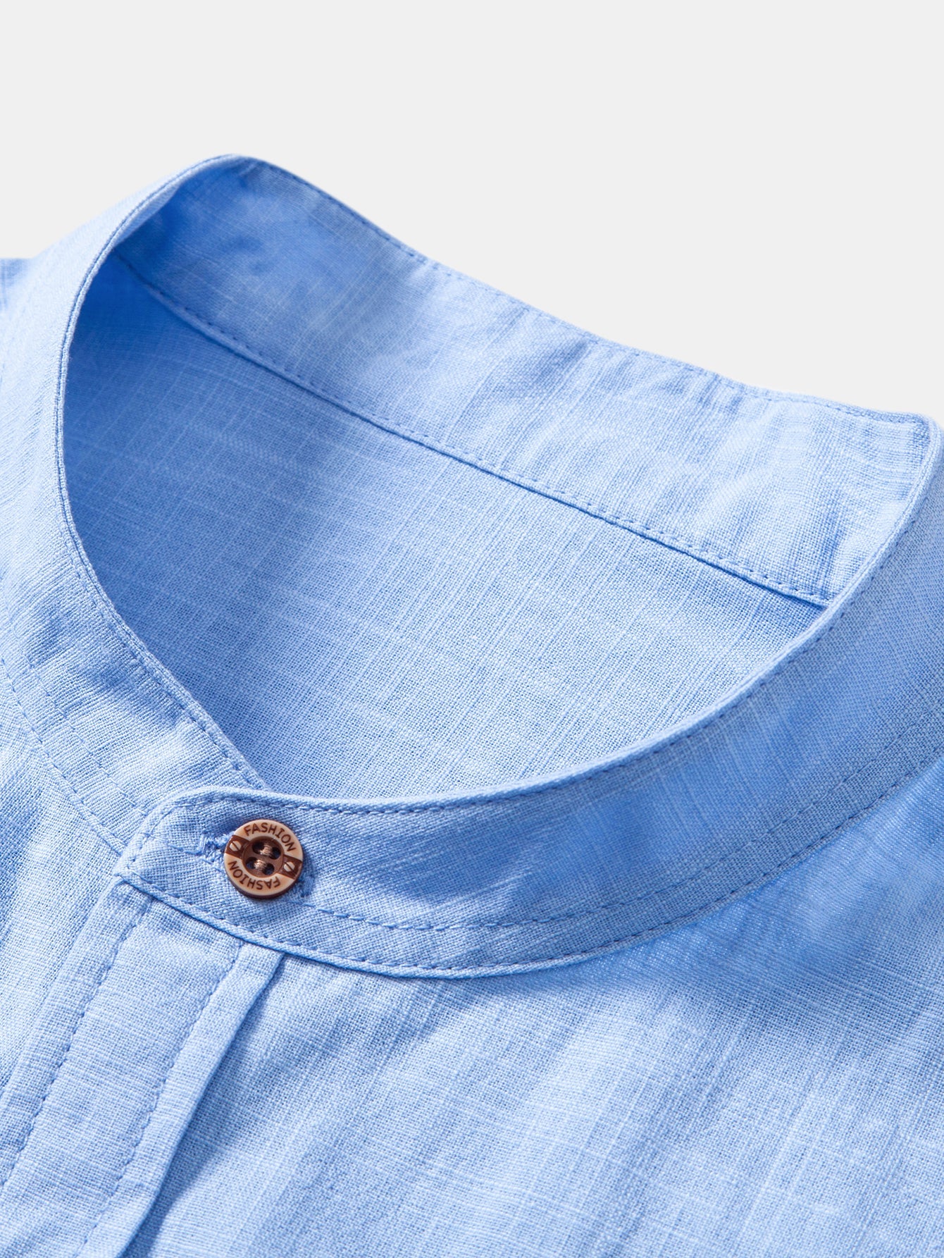 Digby | Men's Stand Collar Short Sleeve Summer Shirt