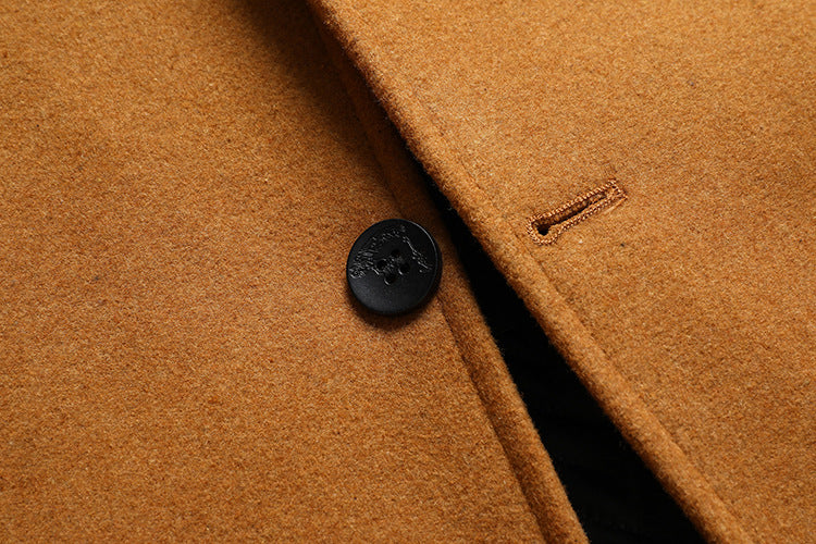 Jefferson | Men's Wool Detachable Hood Winter Overcoat