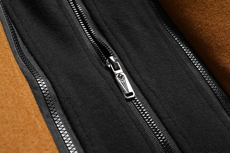Jefferson | Men's Wool Detachable Hood Winter Overcoat