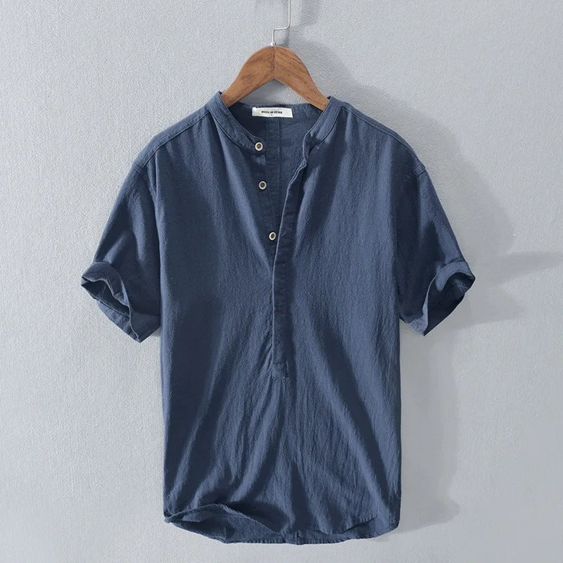 Londen | Men's Open Collar Shirt