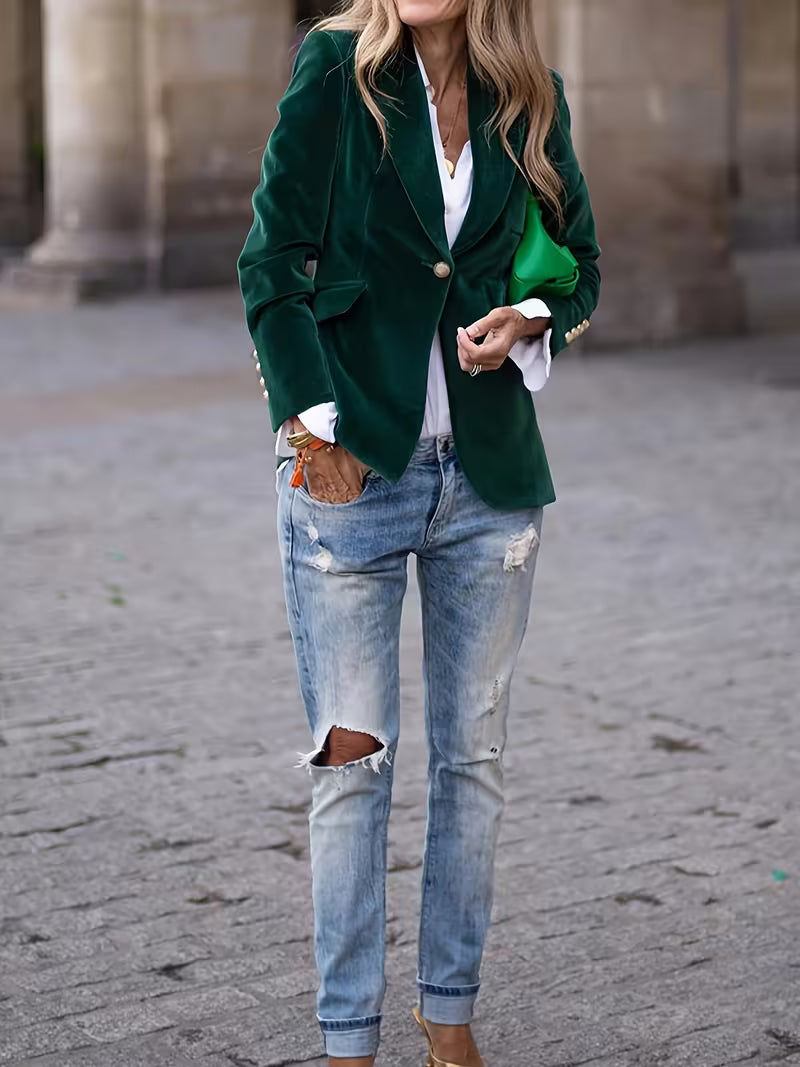 Lydia | Women's Single Button Tailored Jacket