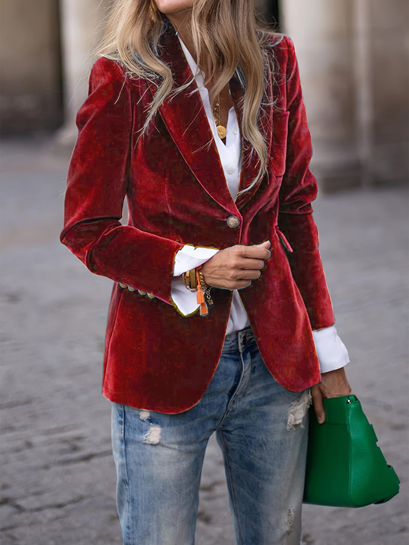 Lydia | Women's Single Button Tailored Jacket