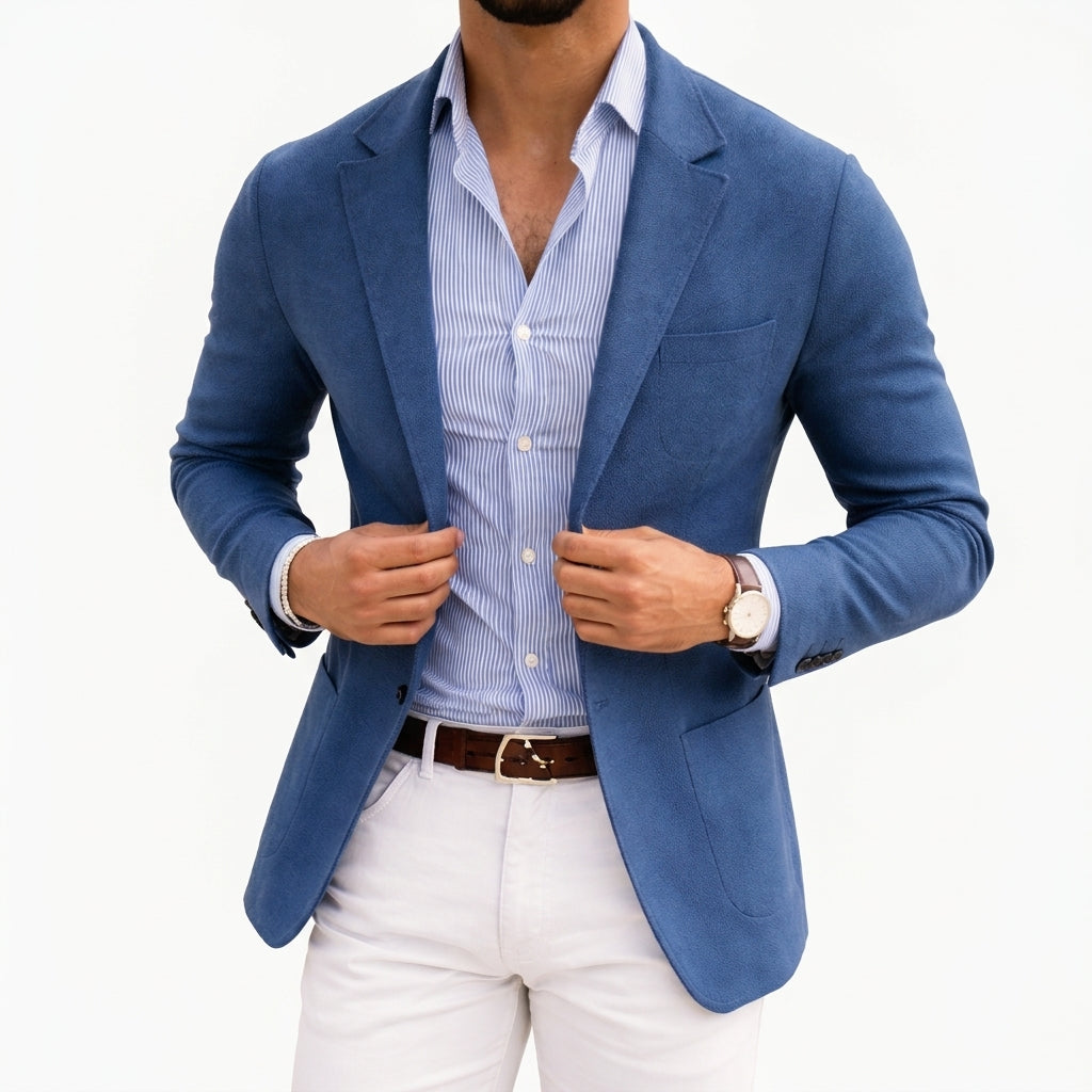 Marcus | Men's Como Slim Fit Soft Textured Blazer