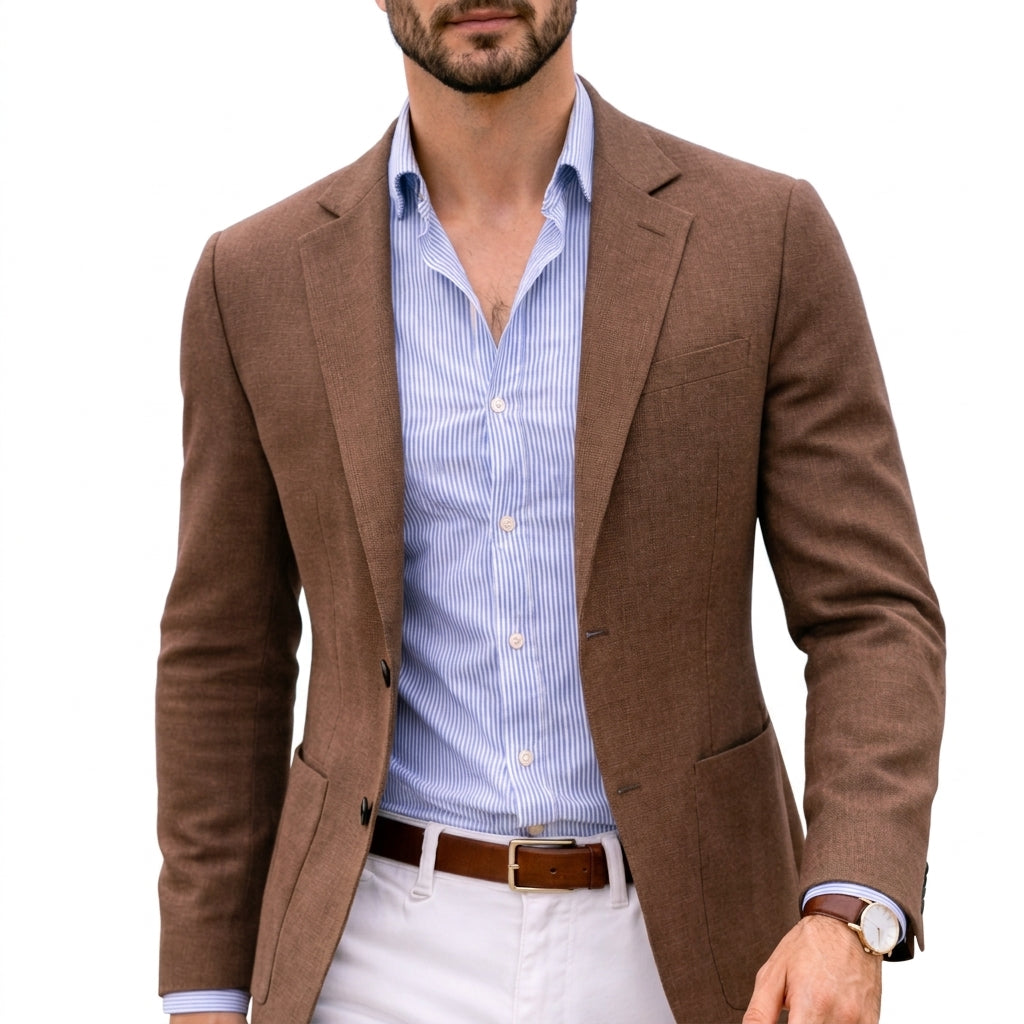 Marcus | Men's Como Slim Fit Soft Textured Blazer