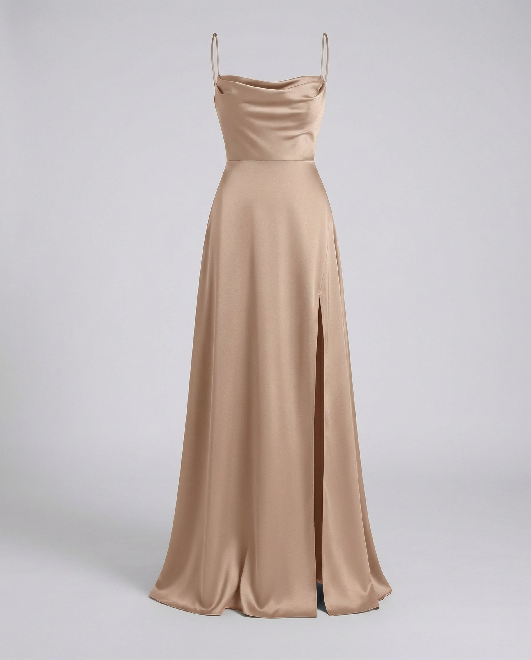 Cordelia | Women's Strappy Slit Maxi Dress