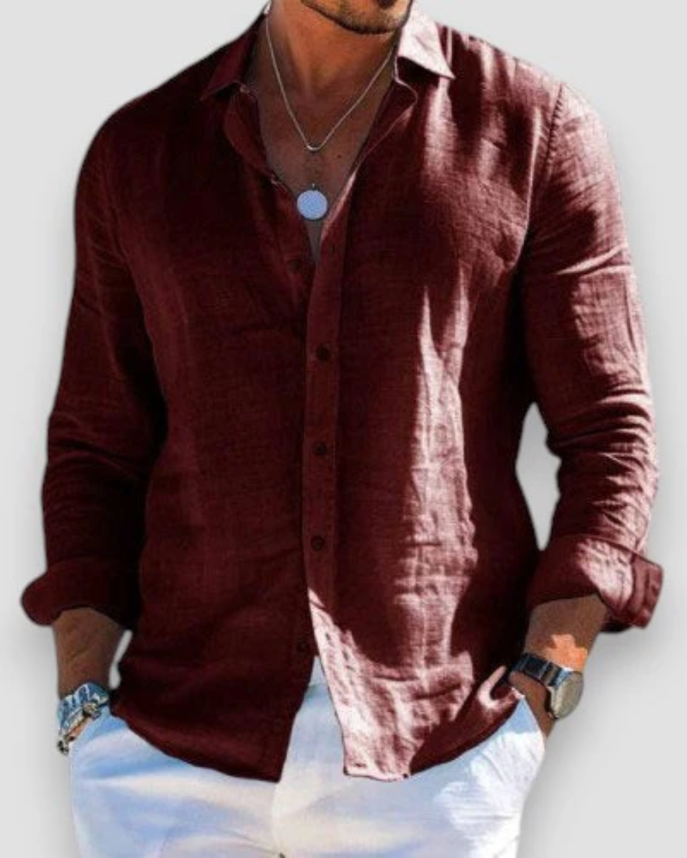 Arthur | Men's Tailored Casual Shirt