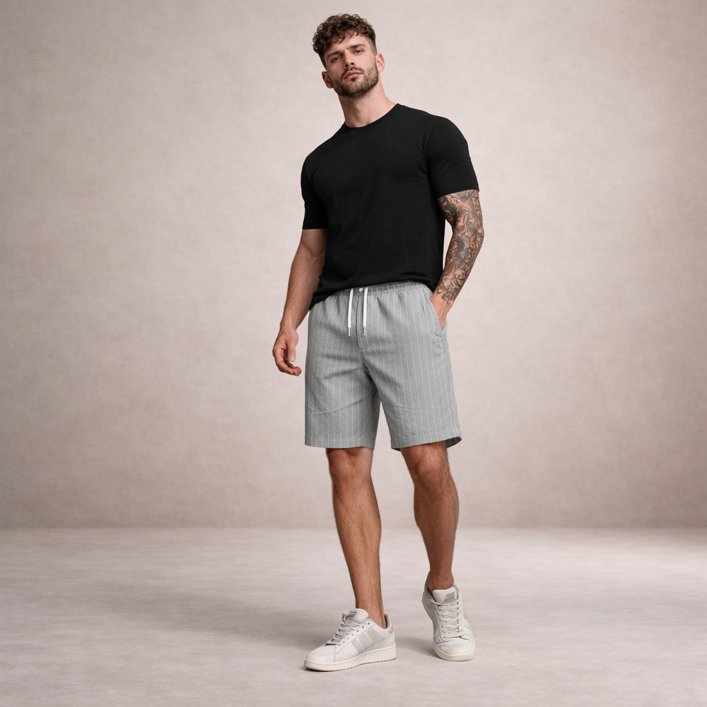 Monty | Men's Regular Fit Casual Summer Shorts