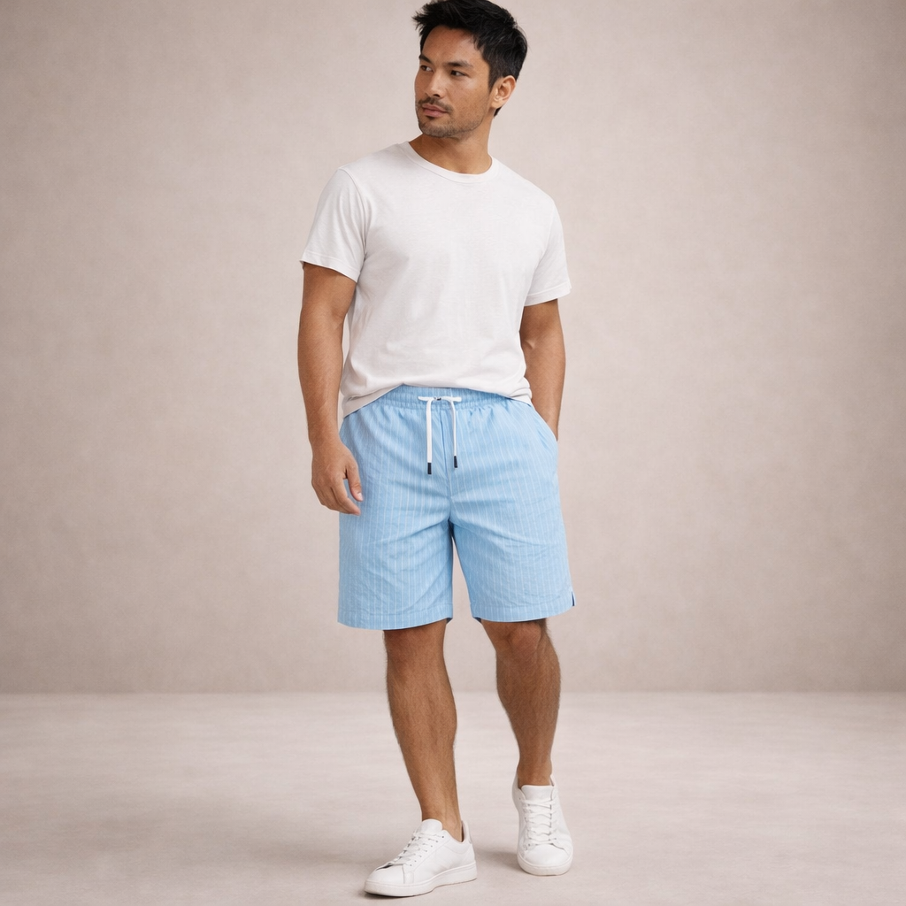 Monty | Men's Regular Fit Casual Summer Shorts