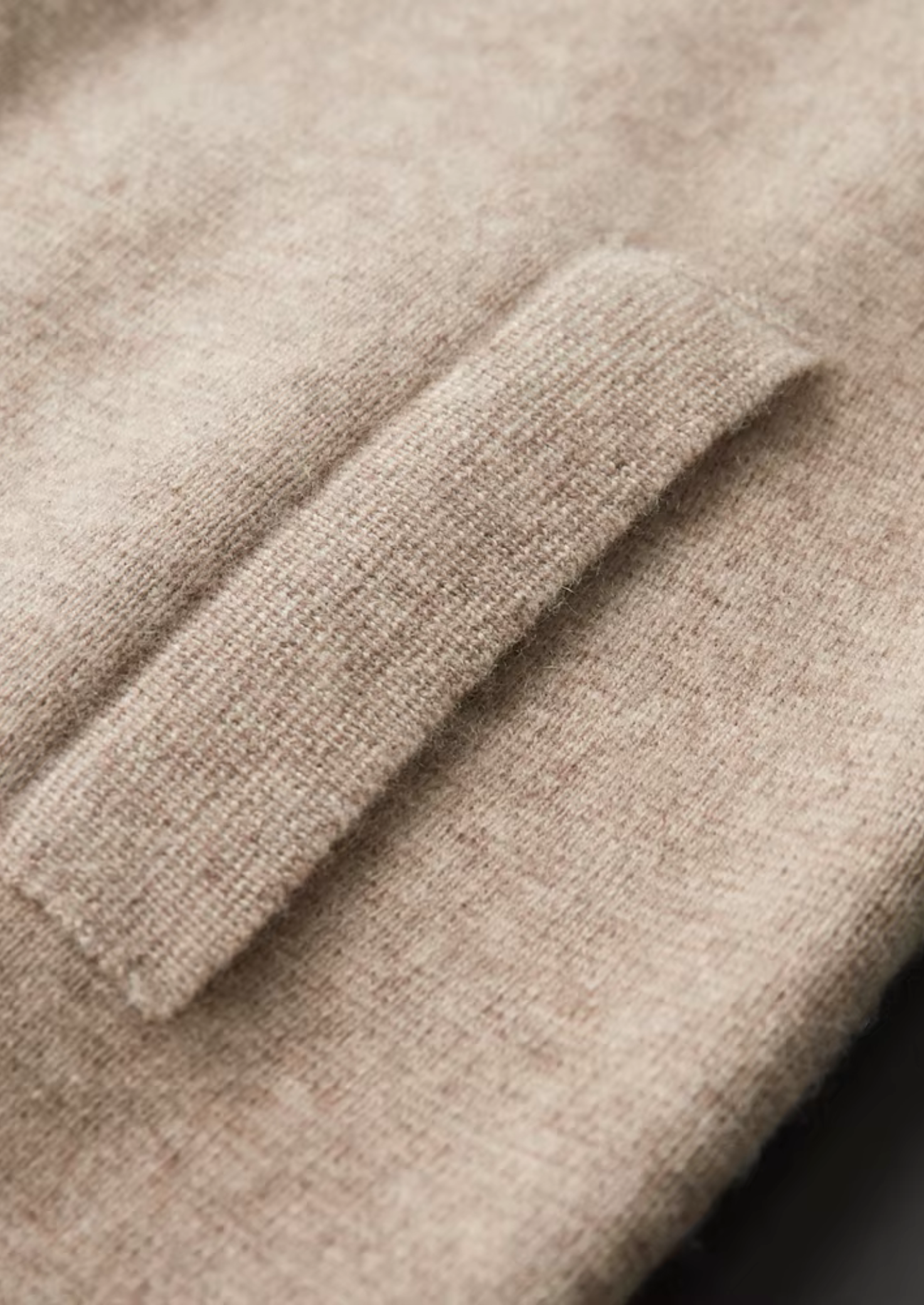 Neville | Men's Pure Extra-Fine Zip Polo Cardigan