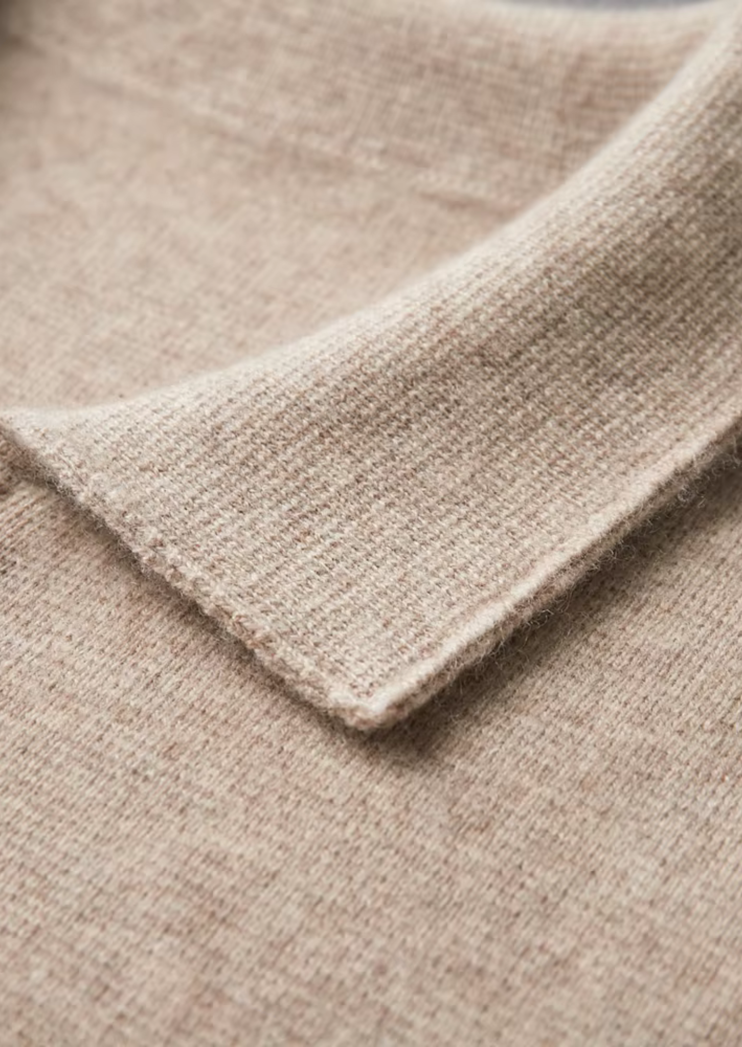 Neville | Men's Pure Extra-Fine Zip Polo Cardigan