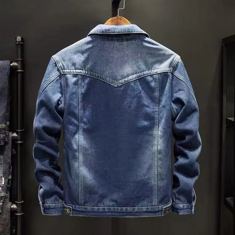 Edmund | Men's Fleece-Lined Trucker Jacket