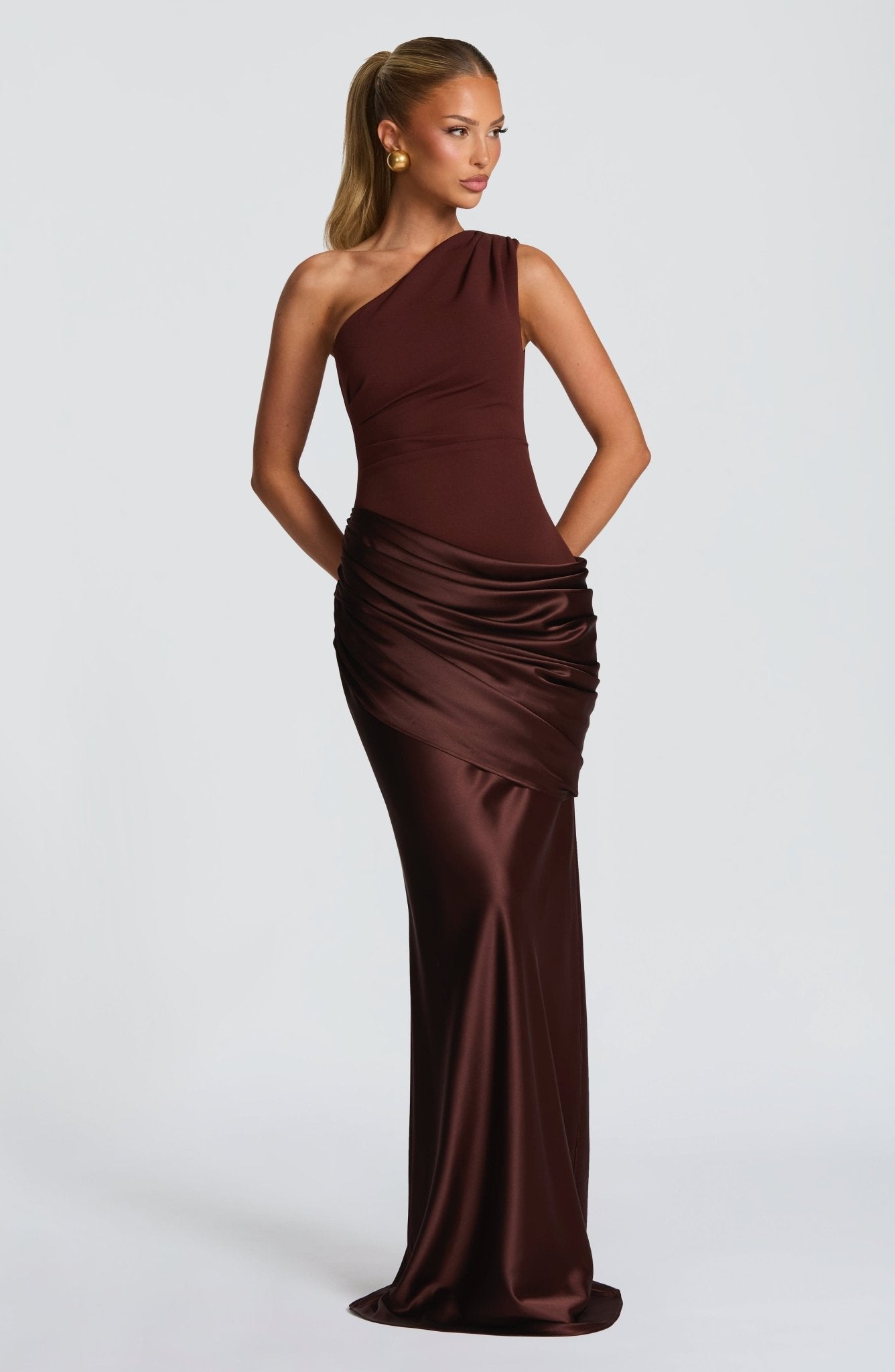 Ophelia | Women’s One-Shoulder Maxi Dress