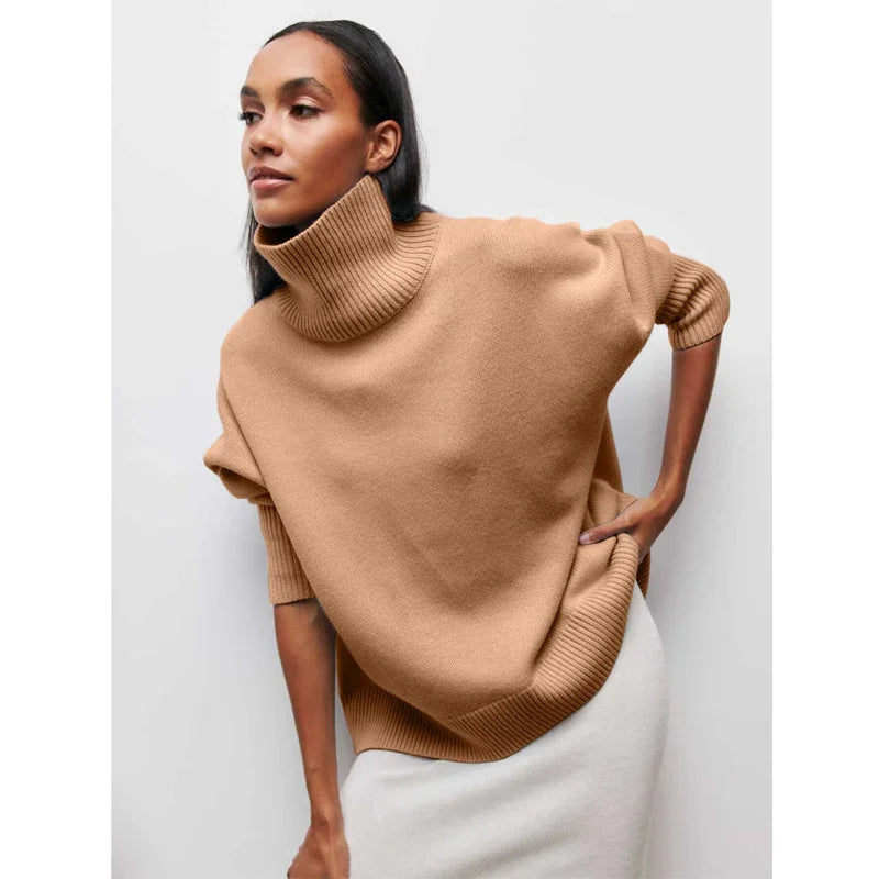 Rosetta | Women's Oversized Mock Neck Jumper