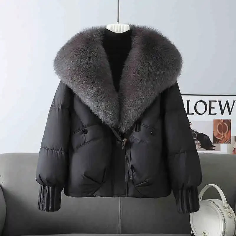 Blanche | Women's Removable Collar Padded Winter Parka