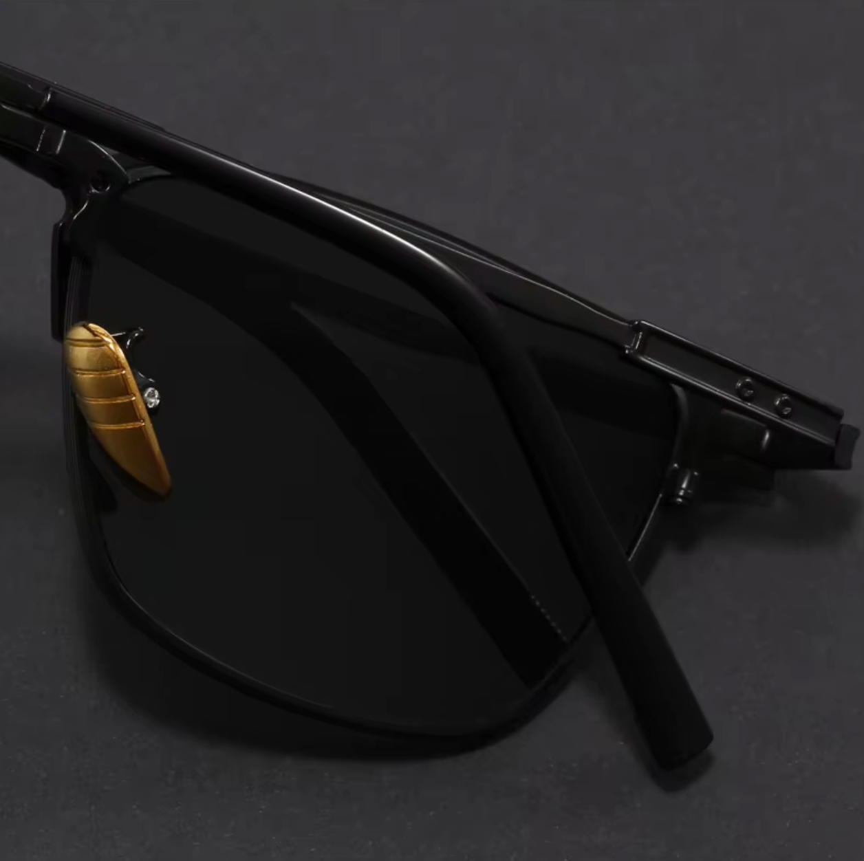 Men's Polarized Half-Frame Sunglasses