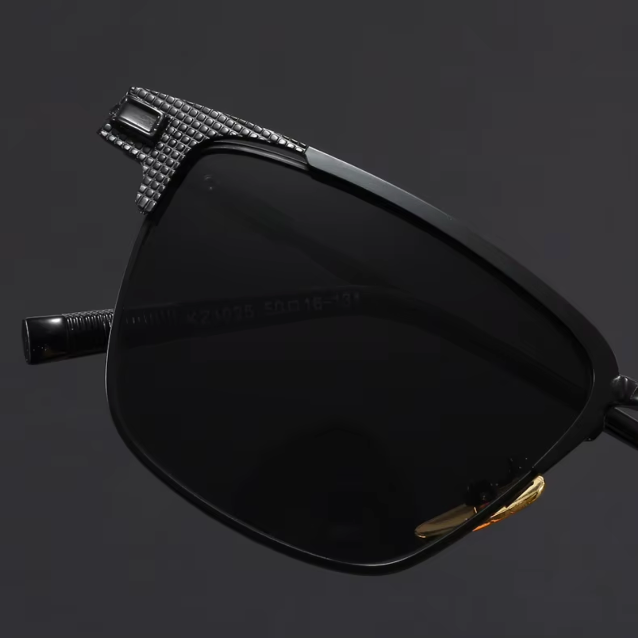 Men's Polarized Half-Frame Sunglasses