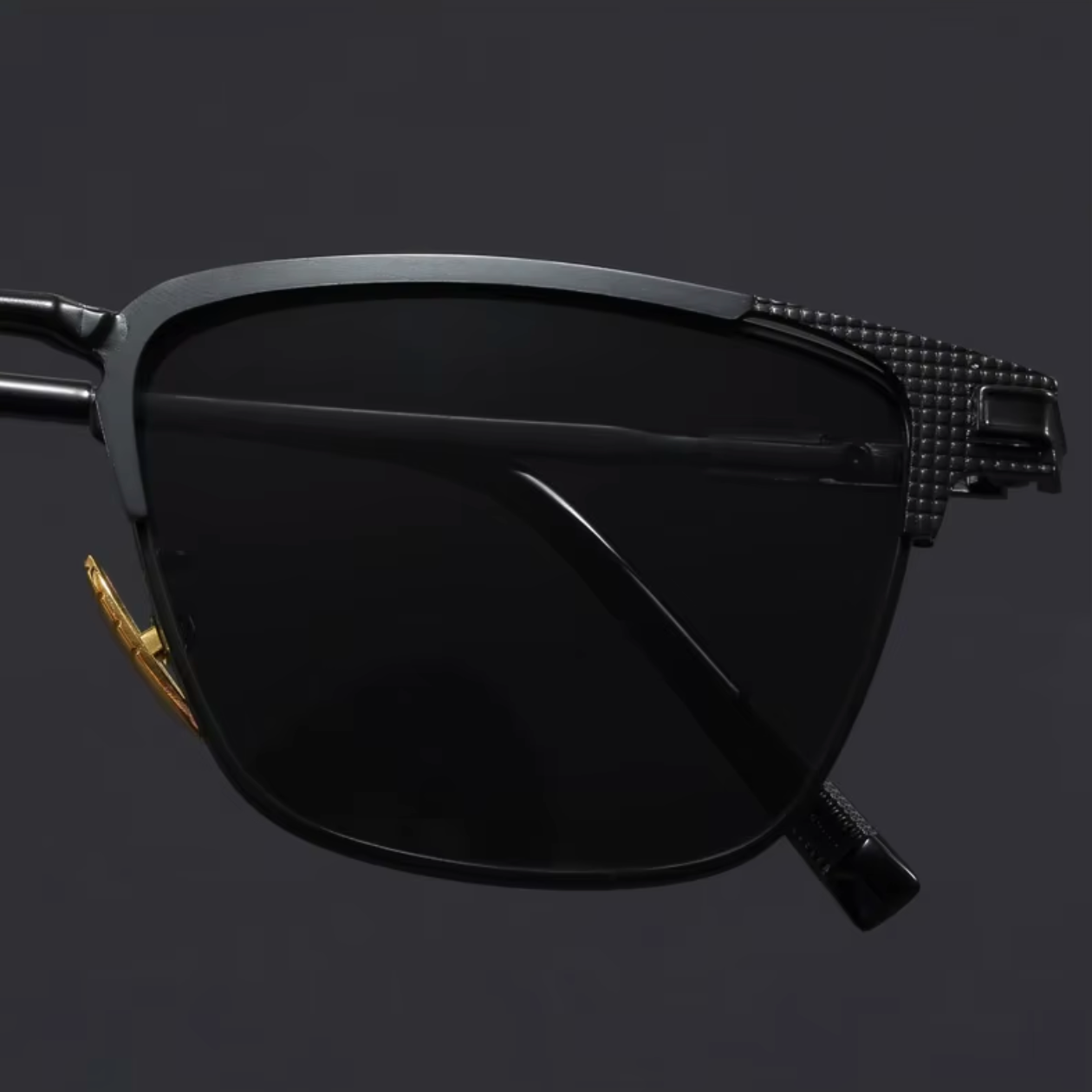 Men's Polarized Half-Frame Sunglasses